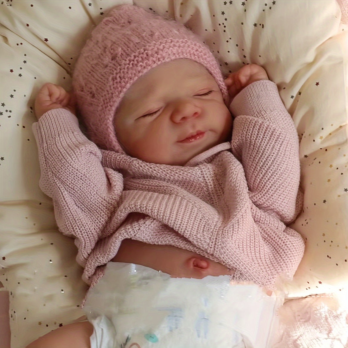 Pascale Reborn Baby Girl Doll Lifelike Realistic Washable