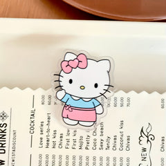 Light Embossed Sealing Clip PP File Folder Small Clip