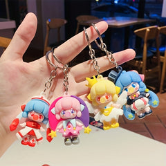 Cartoon Character Charm Keychain Car Keychain Pendant Gift For Girls