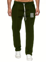 Letter Print Casual Graphic Pants Men s Pants