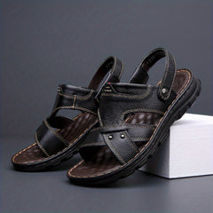 Men's Durable Non Slip Sandals Easy To Clean Comfy Open Toe Beach Shoes