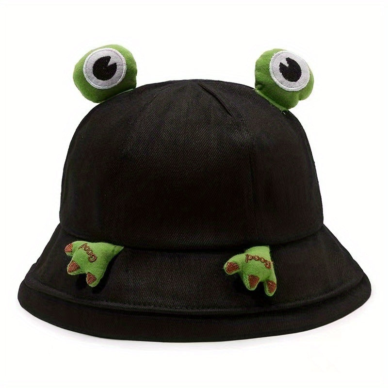 Frog Hat for Kids Sun Protection Outdoor Basin Hat