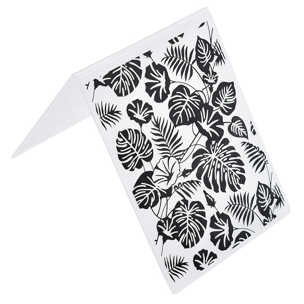 Chelonian Leaf Pattern Plastic Cutting Dies for Card Making