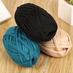 2pcs T-shirt Yarn High Elastic Fabric Soft Colored Yarn for DIY Crafts