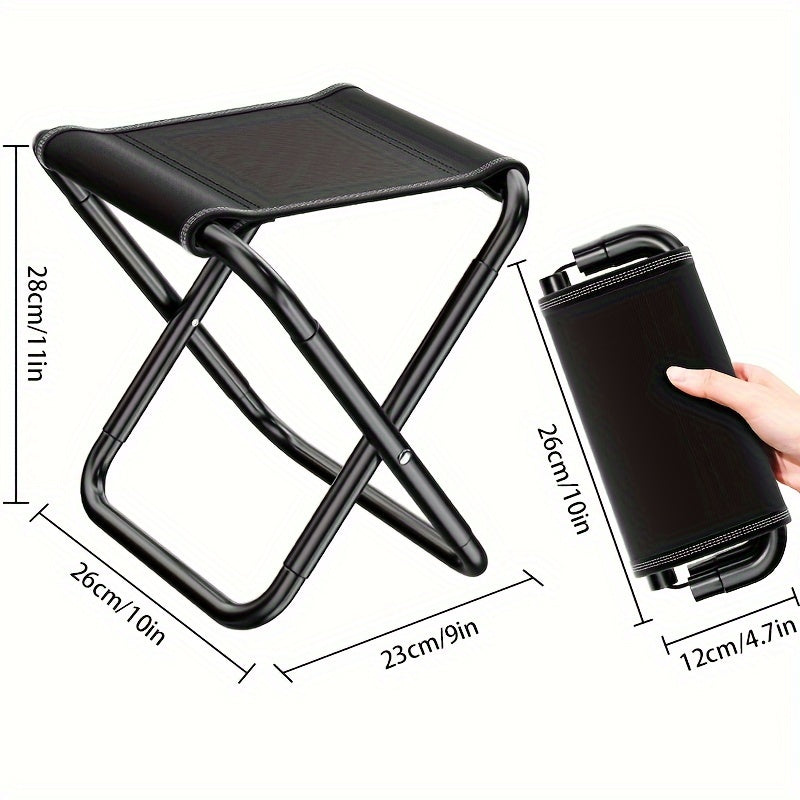 Portable Outdoor Folding Stool for Camping Fishing