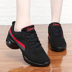 Soft Jazz Dance Shoes Women's Non-slip Comfortable Air Cushion Bottom