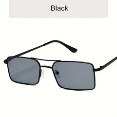 Men's Square Frame Sunglasses For Street Photography