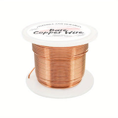 Bare Copper Wire Beading Craft Wire Jewelry Making 16-28 Gauge