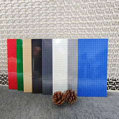 2pcs Small Particle Building Blocks Wall Base Plate Universal Base Plate