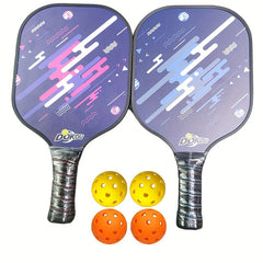 1pc 2pcs Honeycomb Fiberglass Pickleball Paddle Racket