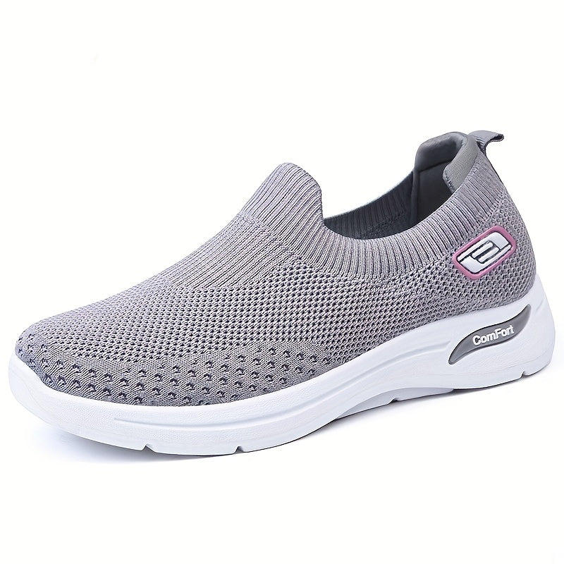 Women's Knit Sock Shoes Lightweight Breathable Running Shoes Casual Low Top