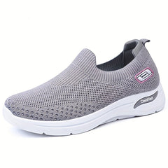 Women's Knit Sock Shoes Lightweight Breathable Running Shoes Casual Low Top