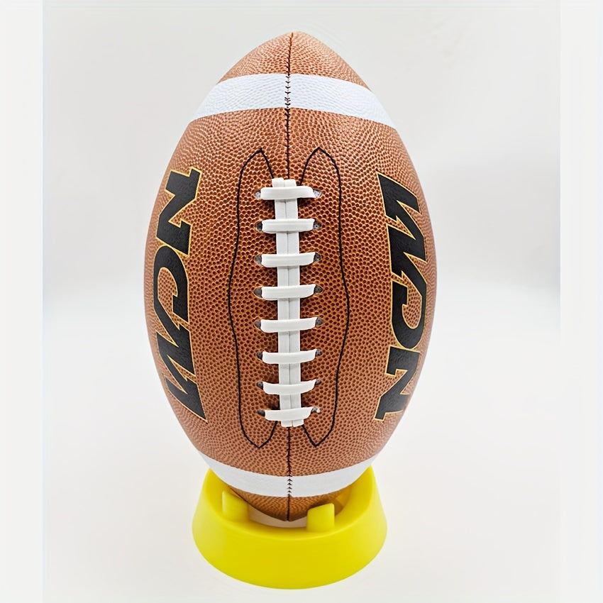American Football Portable Sports Rugby With Ball Holder