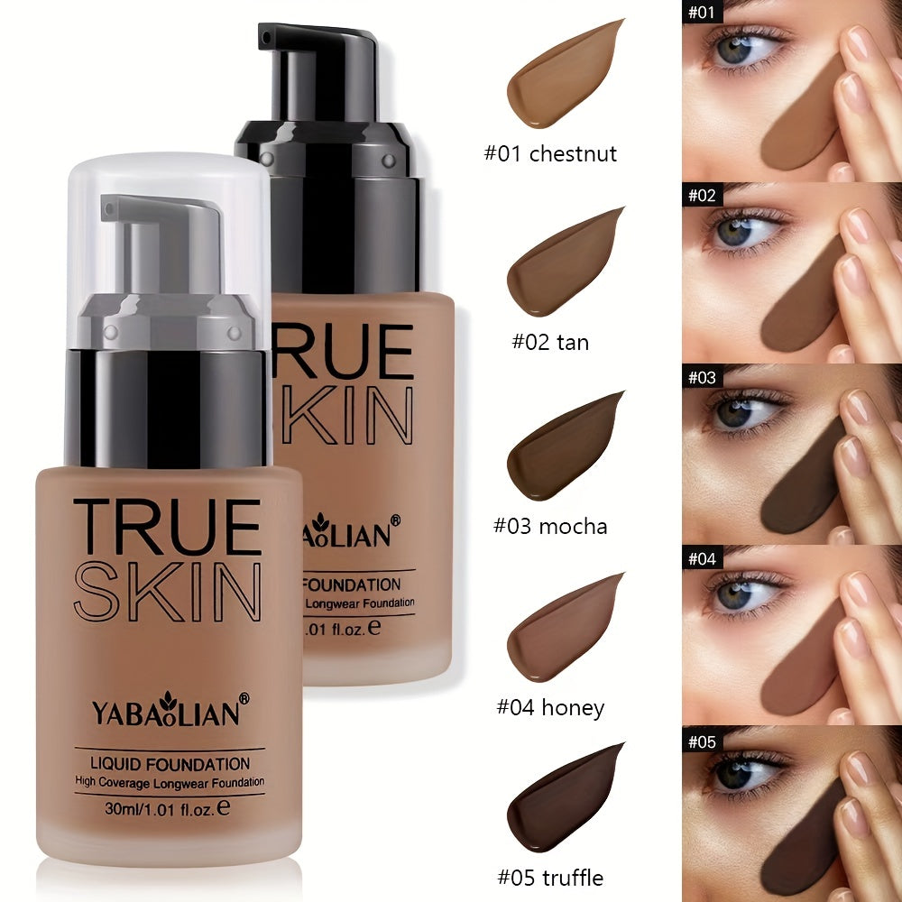 Waterproof Concealer Foundation Full Coverage Long Lasting Makeup