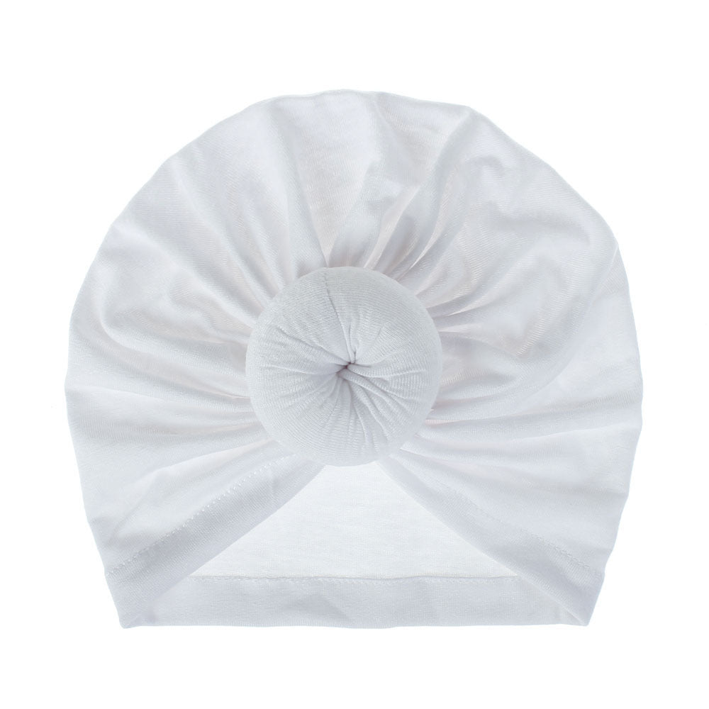 Newborn Toddler Donut Head Wrap Hat Turban Headband Photography Props