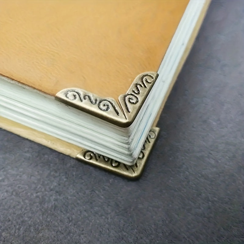 30pcs Metal Corner Protector Notebook Cover Album Corner Cover Protectors