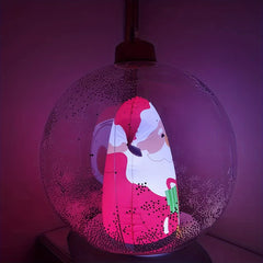 1pc Inflatable Christmas Ball with LED Lights and Remote Control