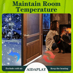 Adjustable PVC Under Door Draft Stopper Seal Weather Stripping Energy Saving