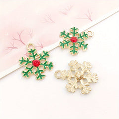 DIY Jewelry Pendants Christmas Tree Decoration Key Chain Ornament