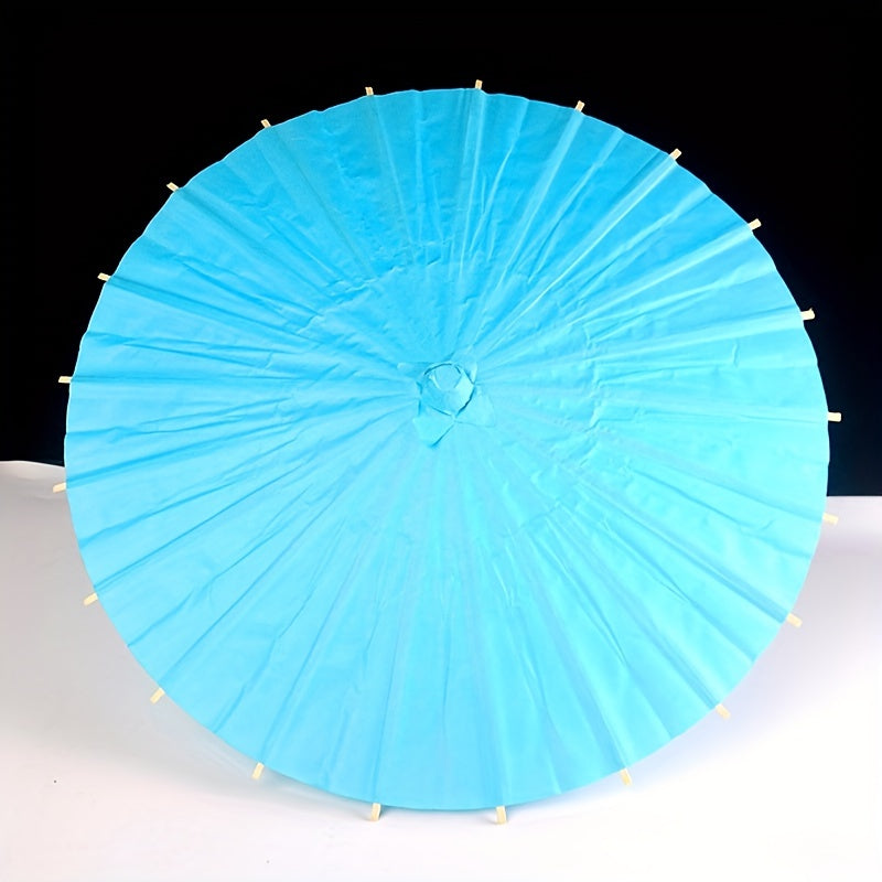 Mini Paper Umbrella Coloring Props Decoration