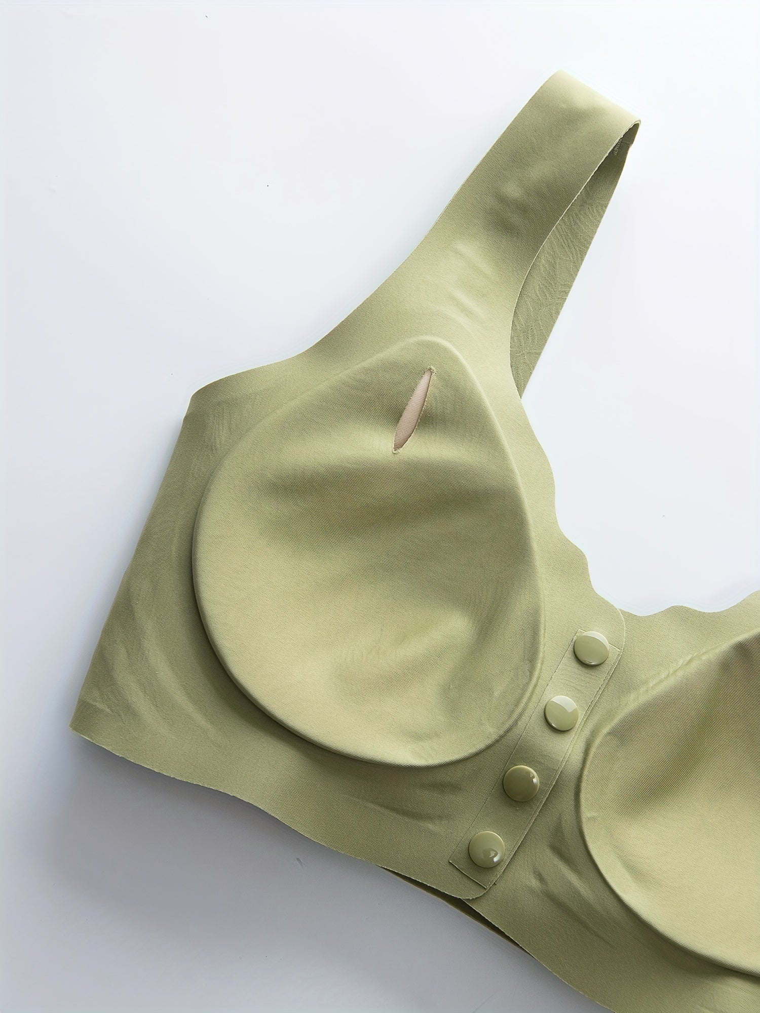 Push Up Bra Front Buckle Full Coverage Comfy Breathable Women's Lingerie