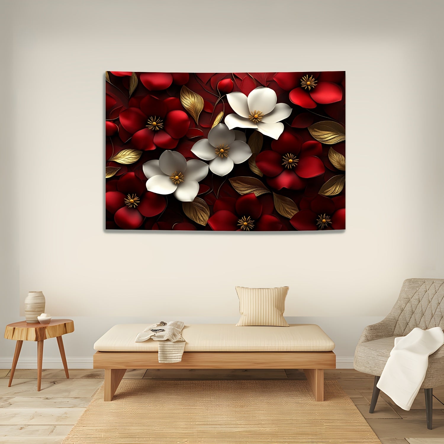 High End 3D Tulip Wallpaper for Events