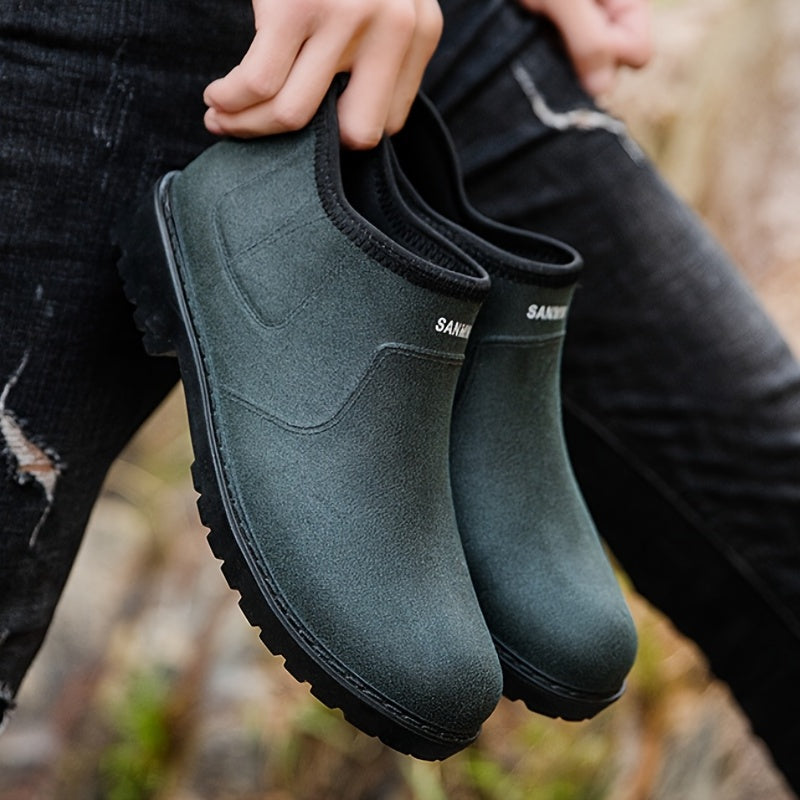 Men's Waterproof Rain Boots for Working Fishing