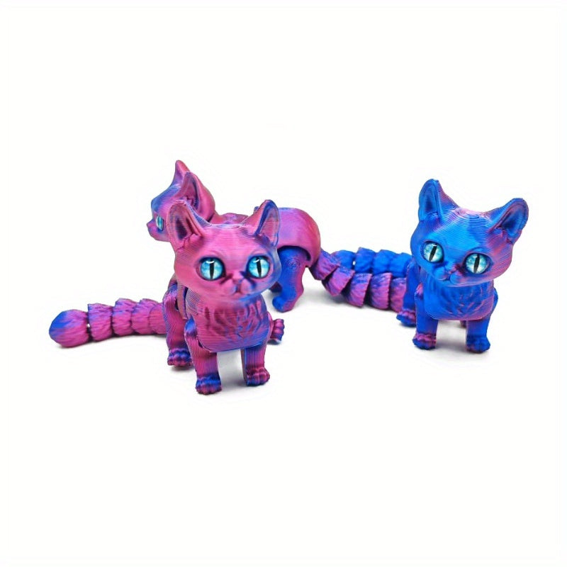 3D Printing Flexibility in Joints Animal Figures Models