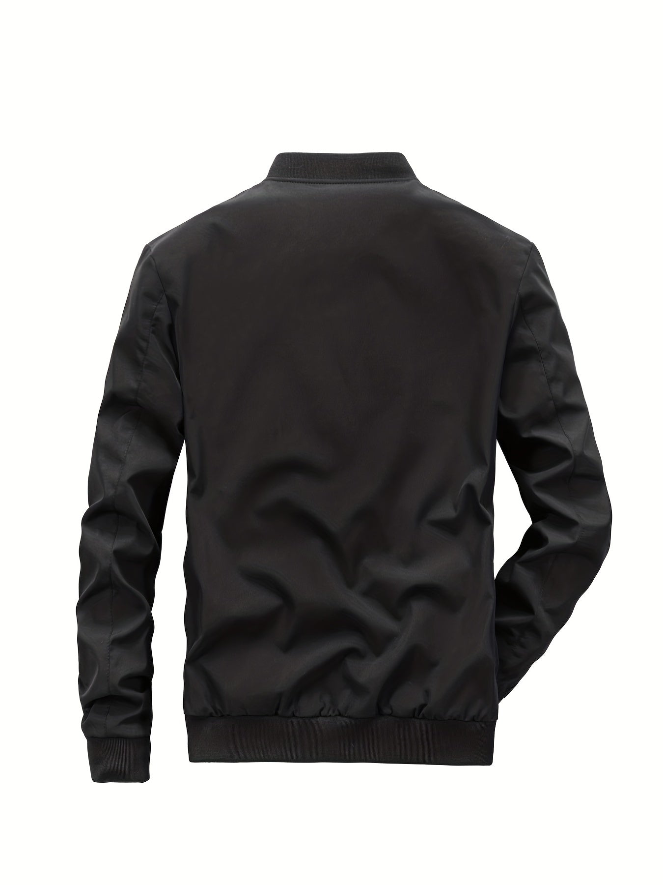 Men's Zip Up Windbreaker Jacket for Spring