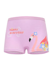 4pcs Pony Pattern Print Briefs for Girls
