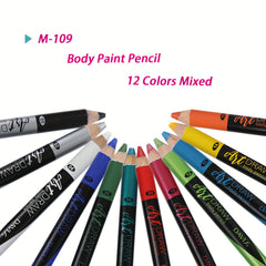 Body Drawing Pen Makeup Long Lasting Waterproof High Pigmented