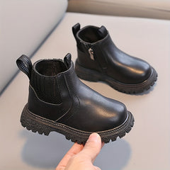 Boys' Lightweight Non Slip Boots with Zipper