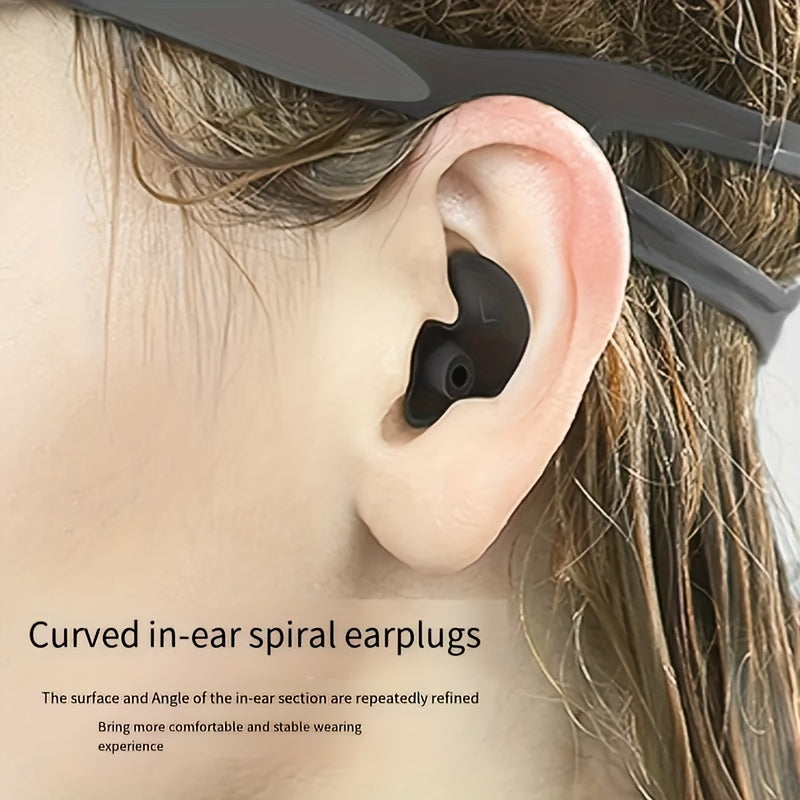 Waterproof Silicone Soft Earplugs Diving & Bathing
