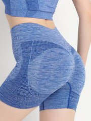 High Waist Yoga Shorts High Stretch Running Fitness Running Sports Shorts