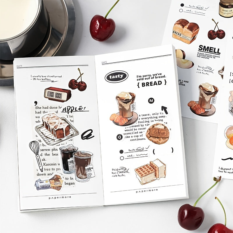 2pcs Convenience Store Series Journal DIY Stickers