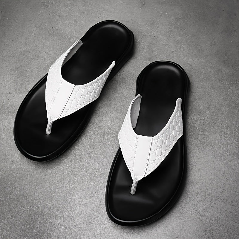 Men's Rubber Insole Quick Drying Anti-skid Flip Flops