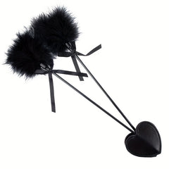 Outdoor PU Feather Whip Equestrian Accessories for Costume Party