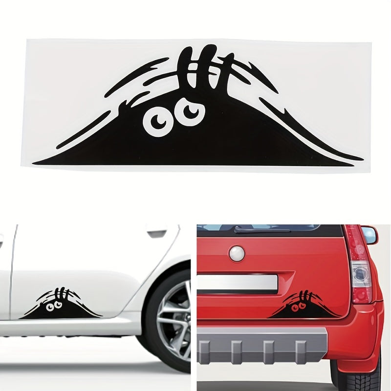 2pcs 3D Anime Elf Car Stickers Mirror Stickers Waterproof Car Accessorie