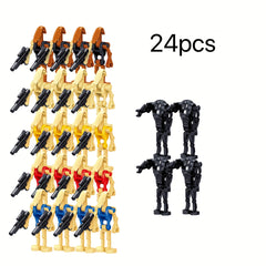 16/24pcs Combat Robot Military Building Blocks Toys Gift