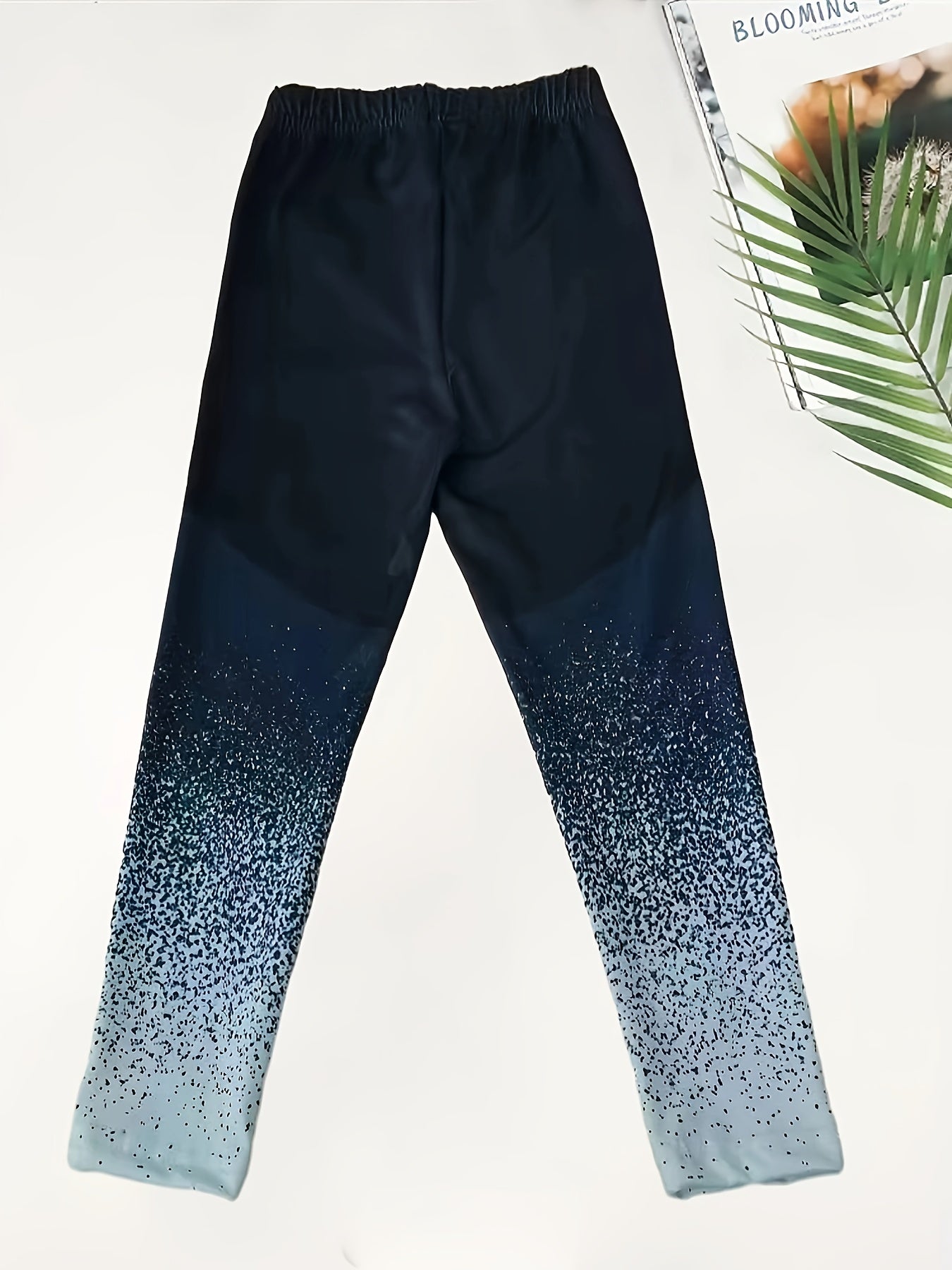 Girls Gradient Leggings Comfy Slim Leggings All Seasons