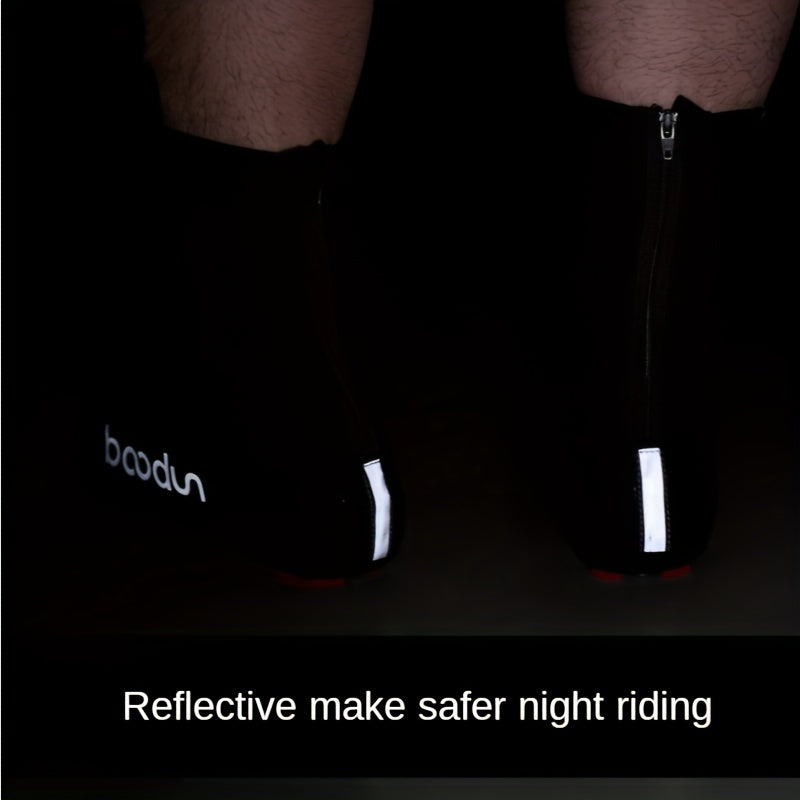 1pair Cycling Shoe Covers Dustproof Easy On Off Unisex