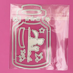 Drift Bottle Cutting Dies Little Prince Metal Embossing Stencil DIY Scrapboo