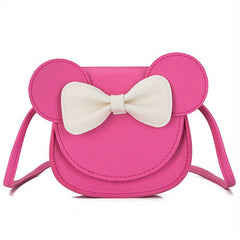 Kids PU Leather Crossbody Bag Mini Coin Purse Girls