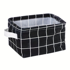 3pcs Fabric Folding Storage Baskets Room Decor Home Kitchen Bathroom Bedroom