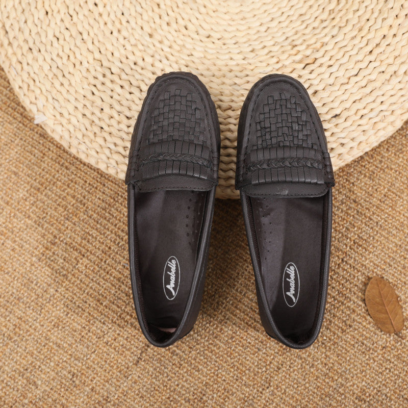 Roman Faux Leather Women's Slip-on Loafers