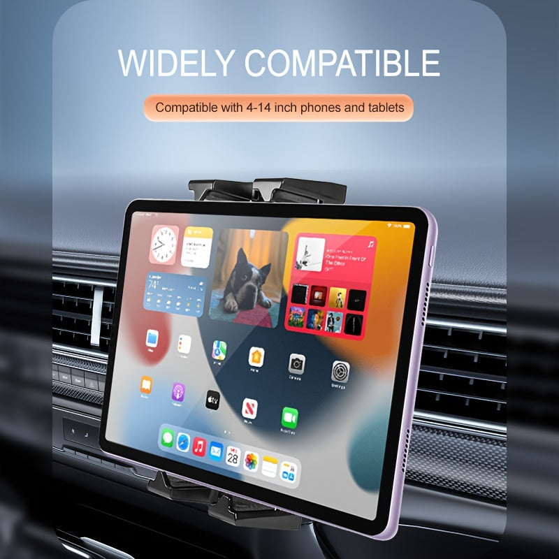Car Vent Phone Mount Tablet Holder Stable Support Air Vent Clip