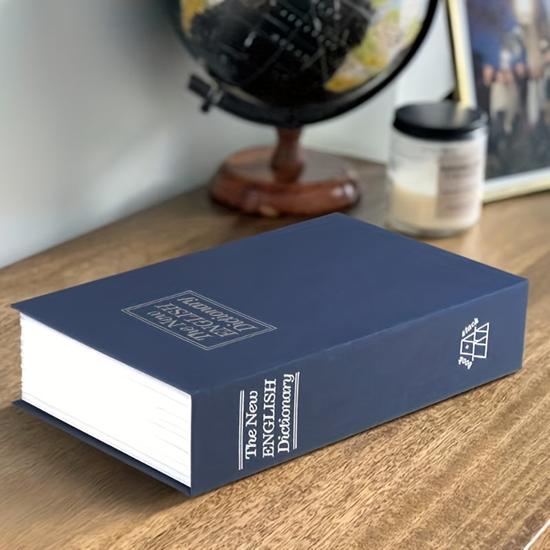 English Dictionary Money Box with Keylock - Hidden Safe Storage