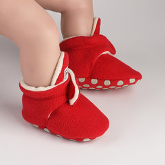 Baby Boys Casual Walking Shoes Anti-slip Warm House Shoes