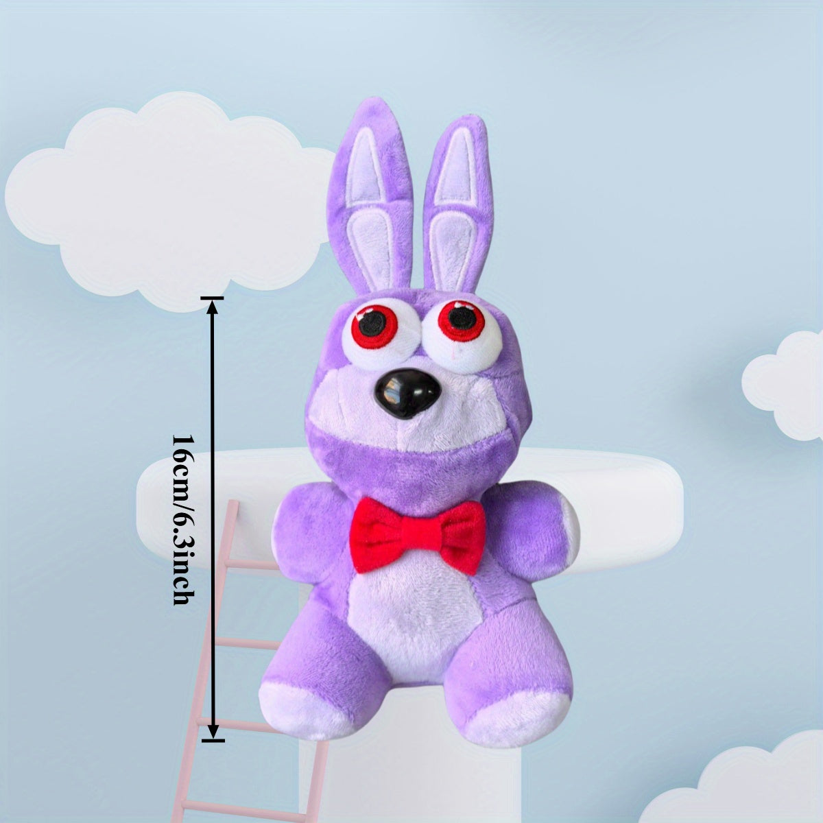 Purple Soft Stuffed Animal Plush Toy for Home Decor Birthday Christmas