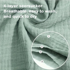 5pcs Soft Cotton Gauze Baby Towels for Newborns